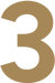 Number Three Icon