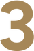 Number Three Icon