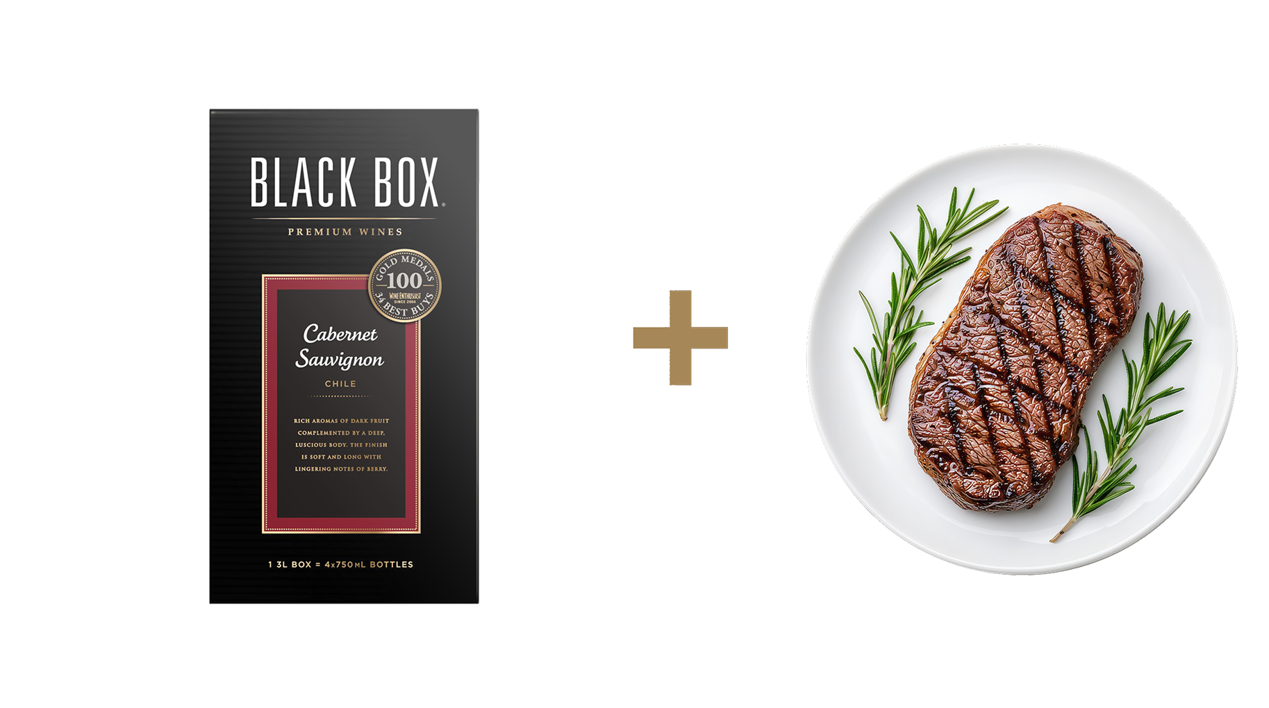 Cabernet Sauvignon and Steak Pairing Image