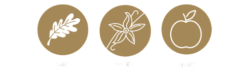 oak vanilla and apple tasting notes